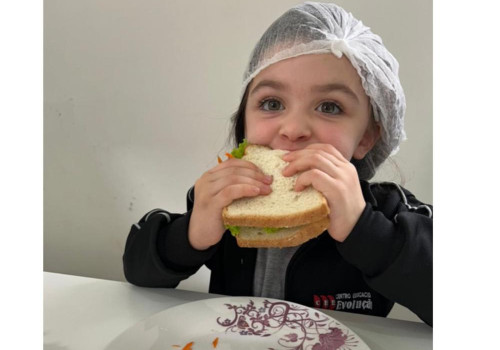 Projeto: Alimentação Saudável - Turmas do Jardim I 