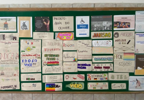 Projeto “Além do olhar”. 