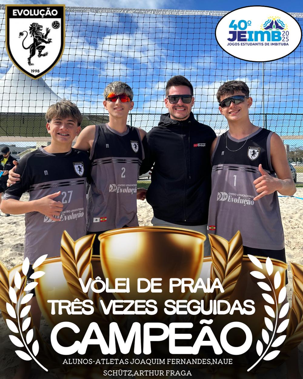JEIMB 2025: A Tradição de Campeões do C.E.Evolução!