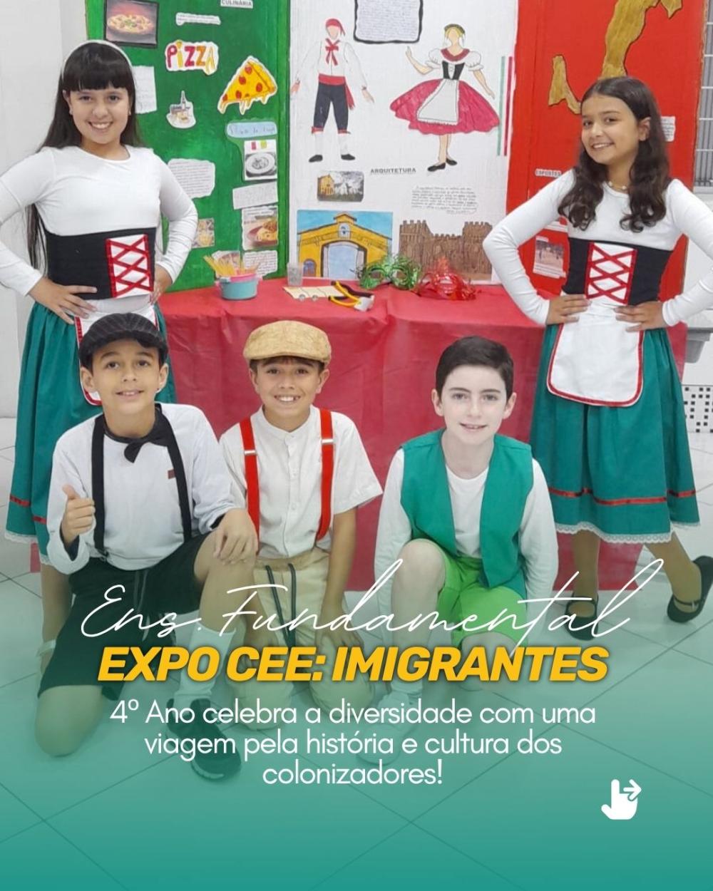 Exposição sobre os nossos principais grupos imigrantes 