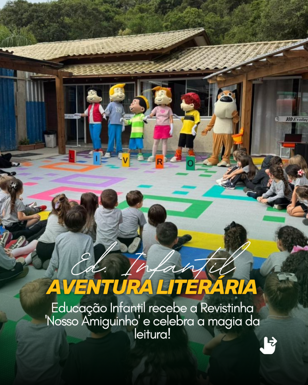 Nosso amiguinho no CEE